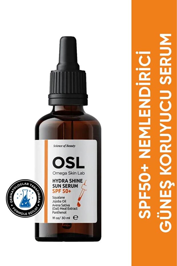 Spf 50 Moisturizing Sunscreen Serum - Hydra Shine Sun Serum Spf 50 30ml