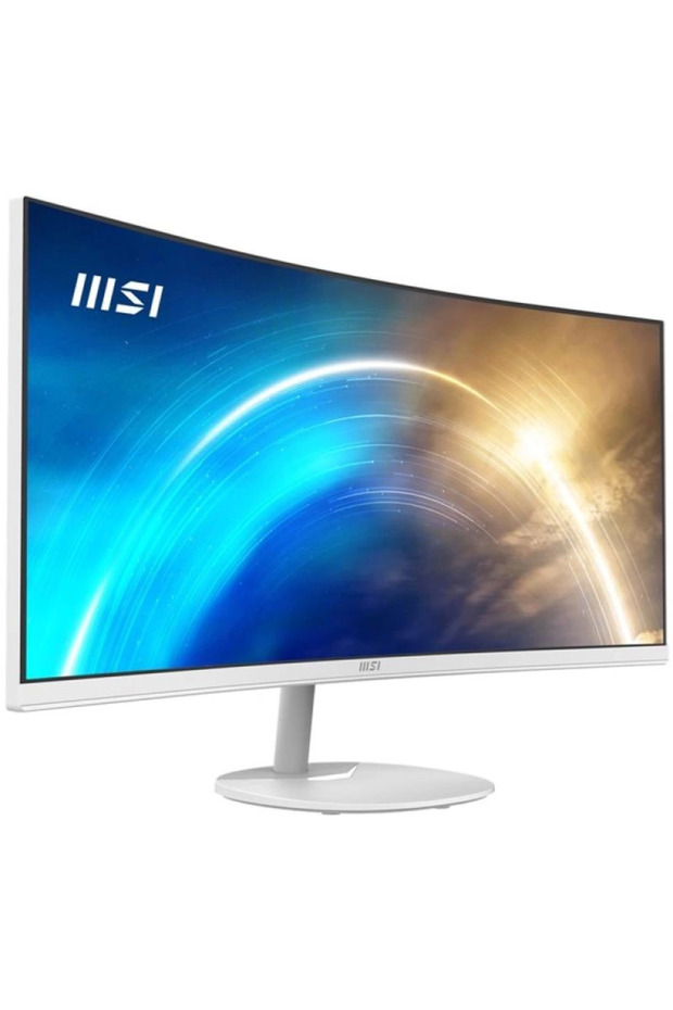 MSI 34 VA PRO MP341CQW 100HZ HDMI-DP KAVISLI EV OFIS MONİTÖRÜ 3440X1440 BEYAZ - 2