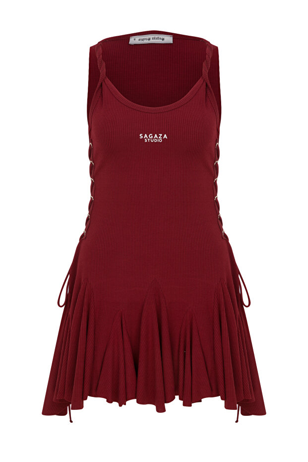 Ss6000 Gısele Askılı Mini Elbise - 7