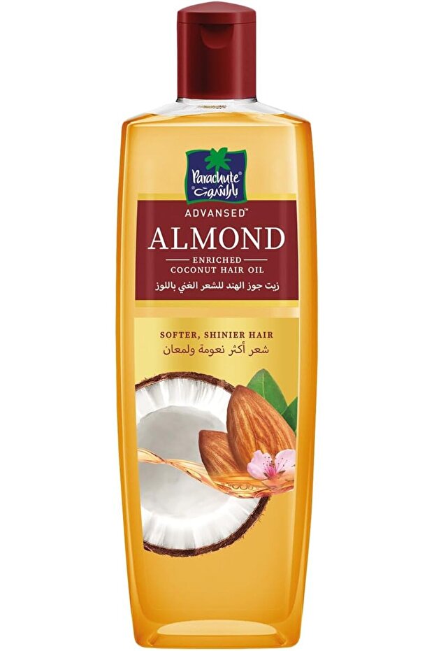 Almond Enriched Coconut Hair Oil for Soft & Silky Hair, 200ml