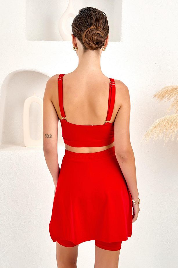 Şort Etekli Bikini Takım 4264 - 6