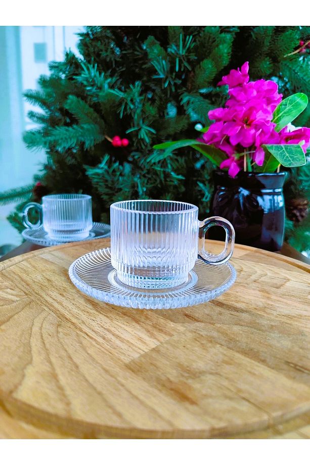 Paris Espresso Cup set 95 ml - Paris Espresso Fincan seti - 95 ml - 4