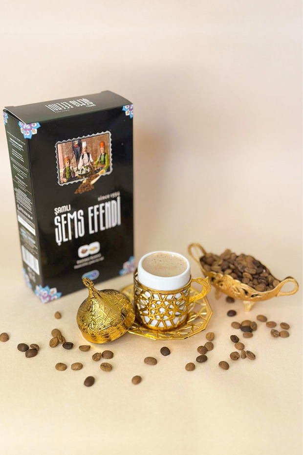 Turkish Coffee with Pistachios