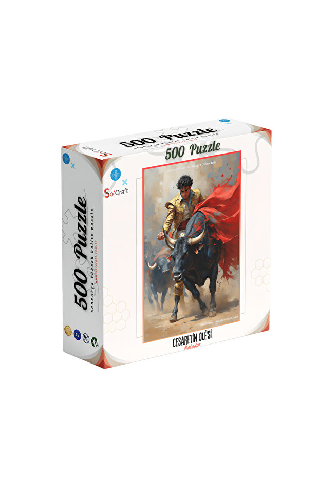 500 Piece Puzzle Ole of Courage Matador