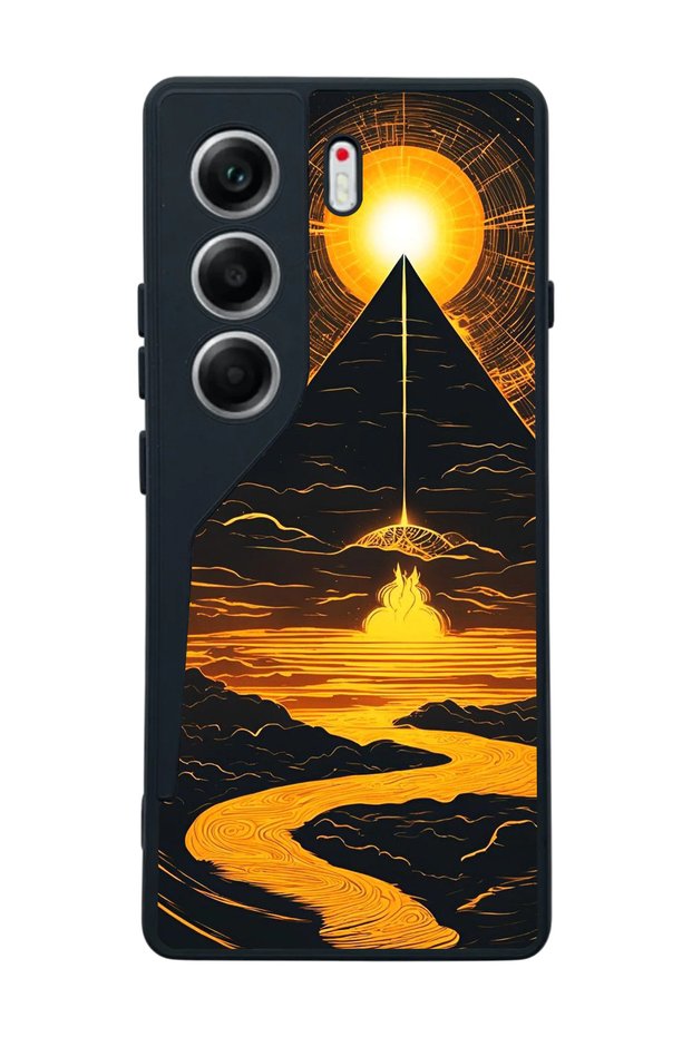 Camon 40 Black Silicone Case Protection Against Scratches and Impacts