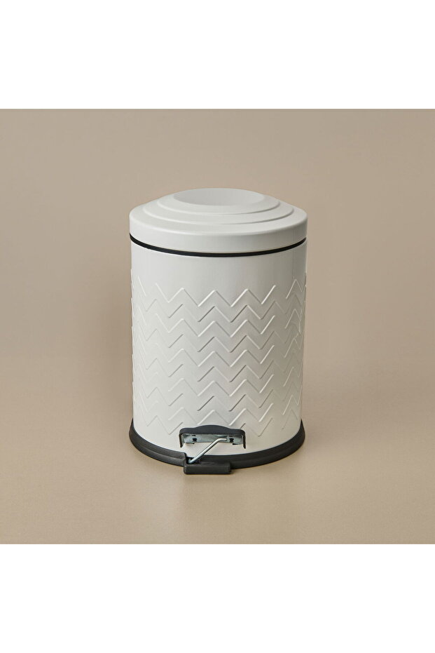 Bath Patterned 2-Piece Bathroom Set - White - 3