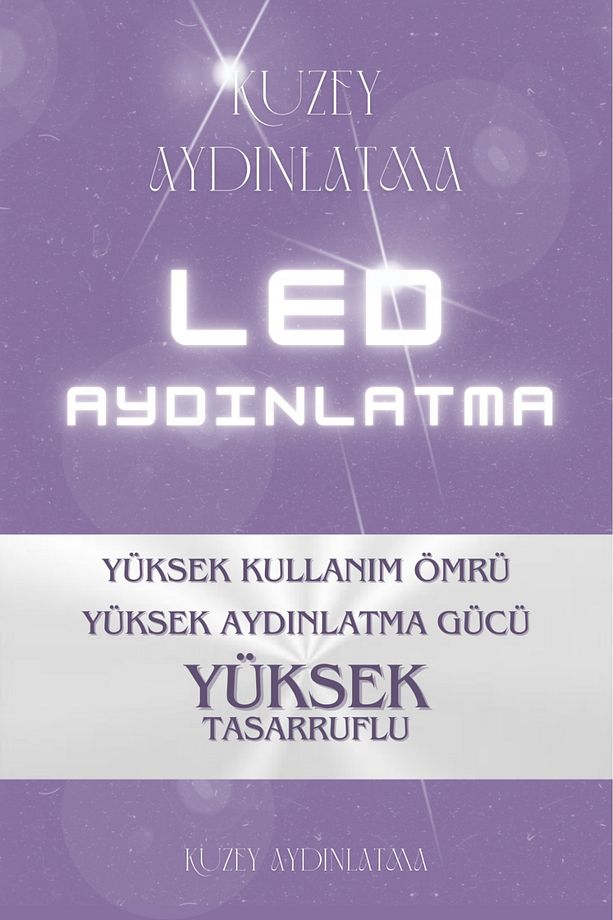 YILDIZ SADE 3 RENK YANAN KUMANDALI LED AVİZE - 7
