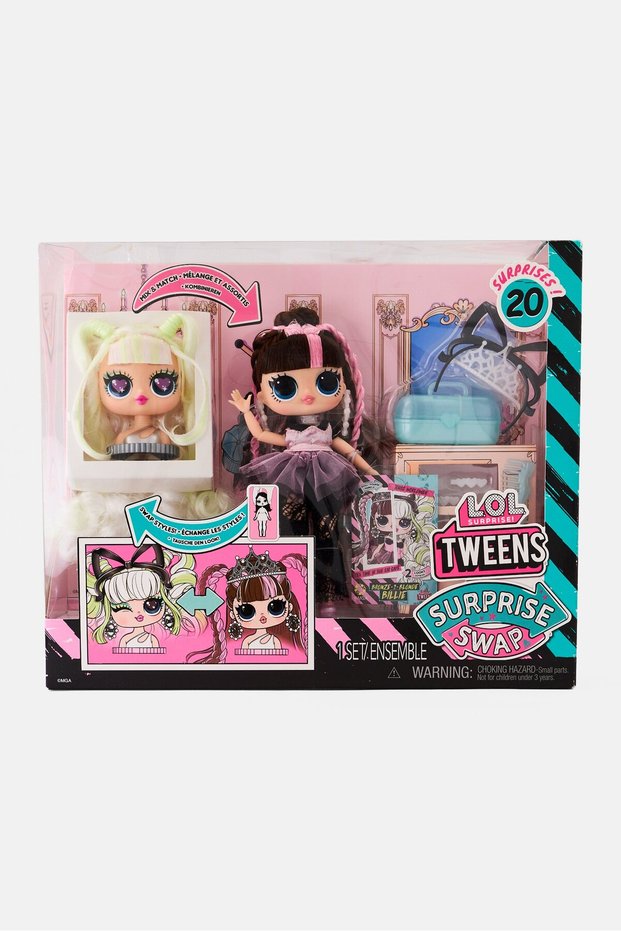 Tweens Surprise Swap Bronze-2-Blonde Billie Fashion Doll