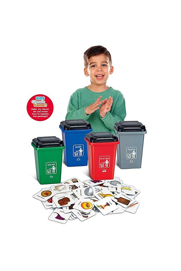Educational waste sorting game - 2