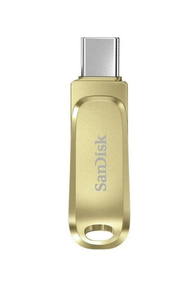Ultra Dual Drive Luxe 128GB Type-C USB 3.2 Flash Bellek Gold SDDDC4-128G-G46GD - 4