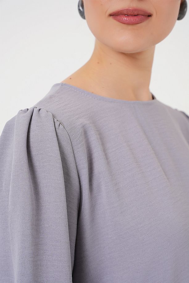 Ayrobin Tunik Pantolon Alt Üst Takım 6712 - Gri - 5