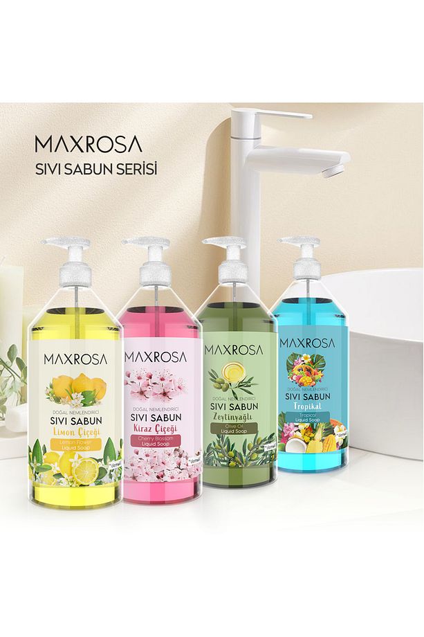 Maxrosa Sıvı Sabun 750 ml Kiraz Çiçeği - 4