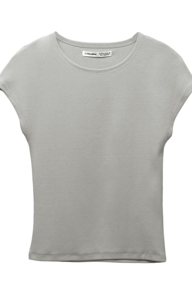 Dar kesim t-shirt - 7