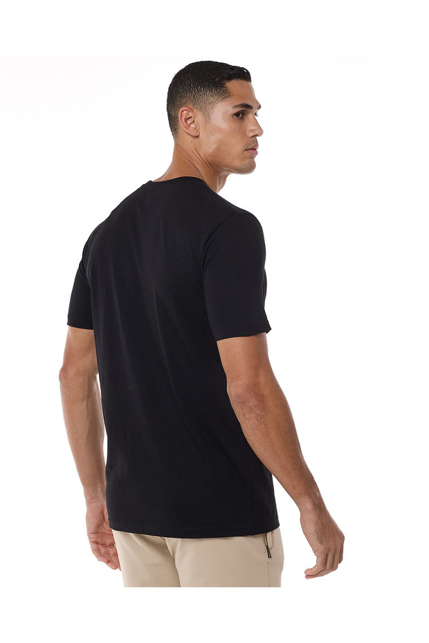 Textured Sweatshorts with Drawstring Waist - 3