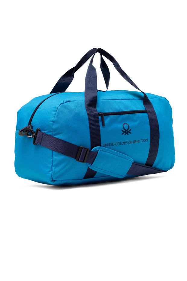 Blue Unisex Travel Hand Suitcase Sports Bag with Shoulder Strap 21063