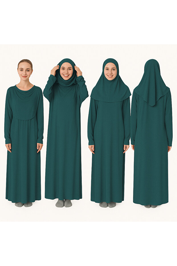 Prayer Dress (Emerald Green)