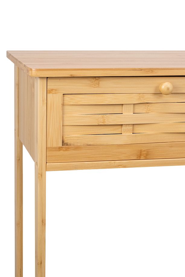 Bambu Dekoratif Raflı 2 Çekmeceli Dresuar Konsol DB-0012 - 6