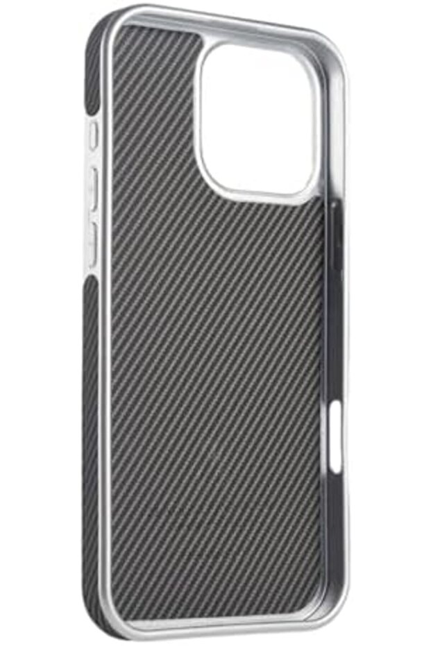 Carbon Leather Mobile Cases for iPhone 15pro 15pro max 16pro 16pro max (Black)