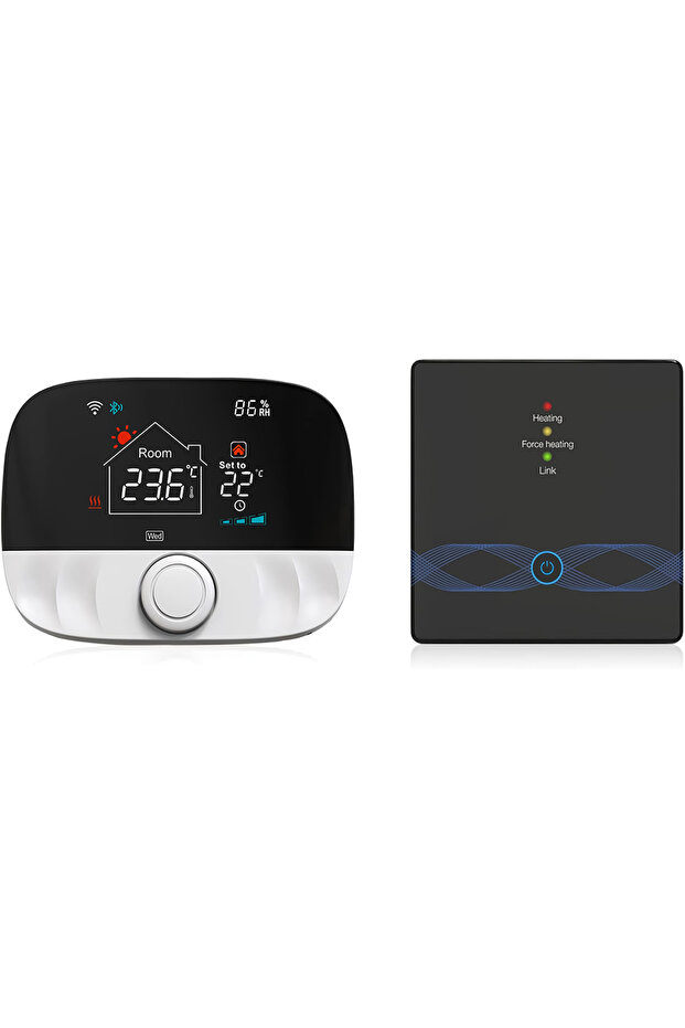 RF Smart Tuya Destekli Uzaktan Kontrollü Programlanabilir Akıllı Termostat Boyler Kazan Bağlantısı - 5