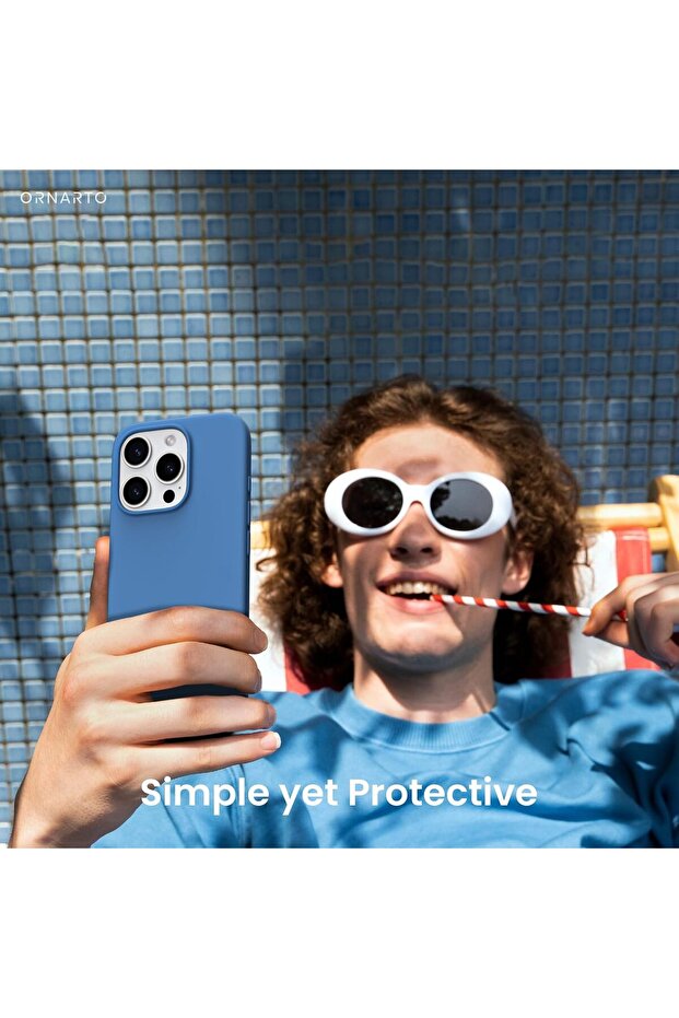 Iphone 16 Pro Silicone Case Soft Touch AntiScratch Microfiber Lining Shockproof Protective Thin case - 6