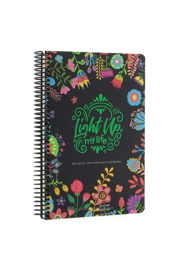 Best Notes 17X24Cm 120Yp Spiral Notepad Checkered / C5