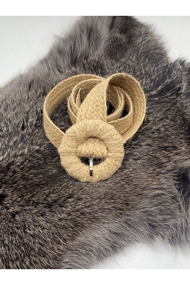 Hasır Örme Kemer - 8