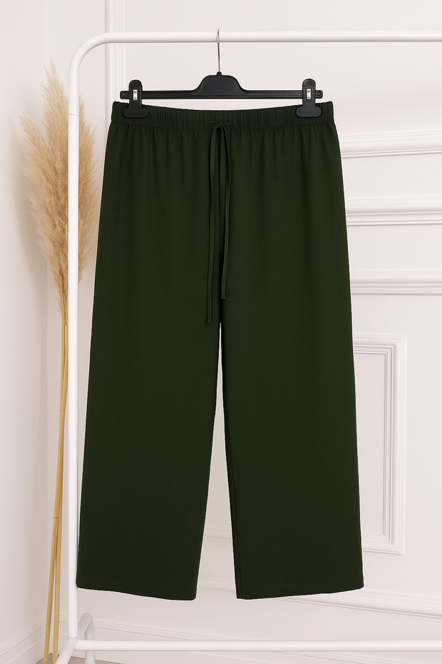 Women's Lycra Combed Cotton Trousers