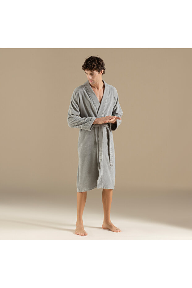 Derin Unisex Bornoz - 5