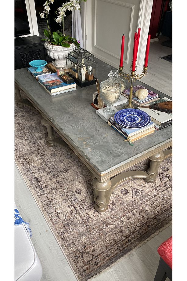 KYRA Vintage Modern Retro Özel Pamuk dokuma %100 POLYESTER Salon Oturma Odası Halısı - 6
