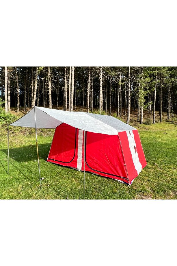 Zeycamping Iki Oda 14 M2 Aile Tipi Kamp Çadırı - 1