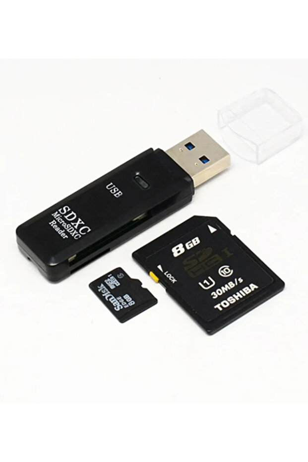 USB 3,0 Card Reader Kart Okuyucu - 3