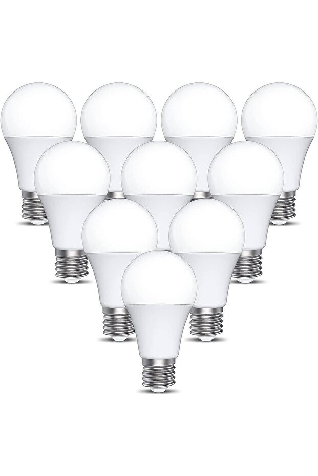 10 lamp per box 12W LED Light Bulb, 6500K Daylight (White), Non-dimmable, E27 Base, one year warrant