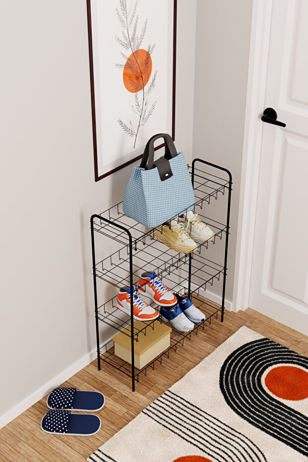 Dekoratif Metal Ayakkabılık | Metal Ayakkabılık | Telli Ayakkabılık - 3