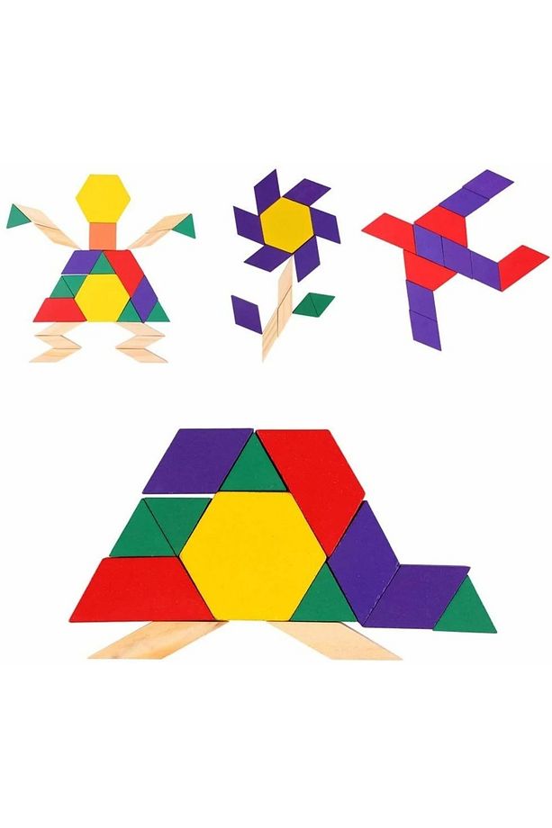 125 Parça Puzzle Tangram - 3