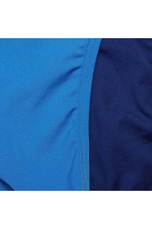 Solid V-Back Kadın Yüzücü Mayosu - 3