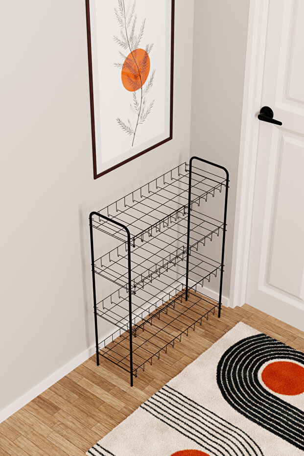 Dekoratif Metal Ayakkabılık | Metal Ayakkabılık | Telli Ayakkabılık - 4