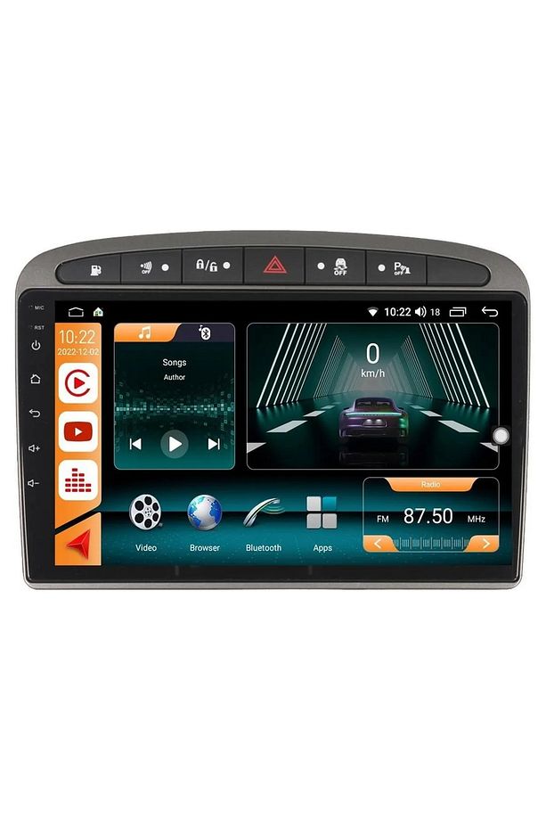 Peugoet 308 2008 / 2013 AndroidAuto / CarPlay Multimedya - 1