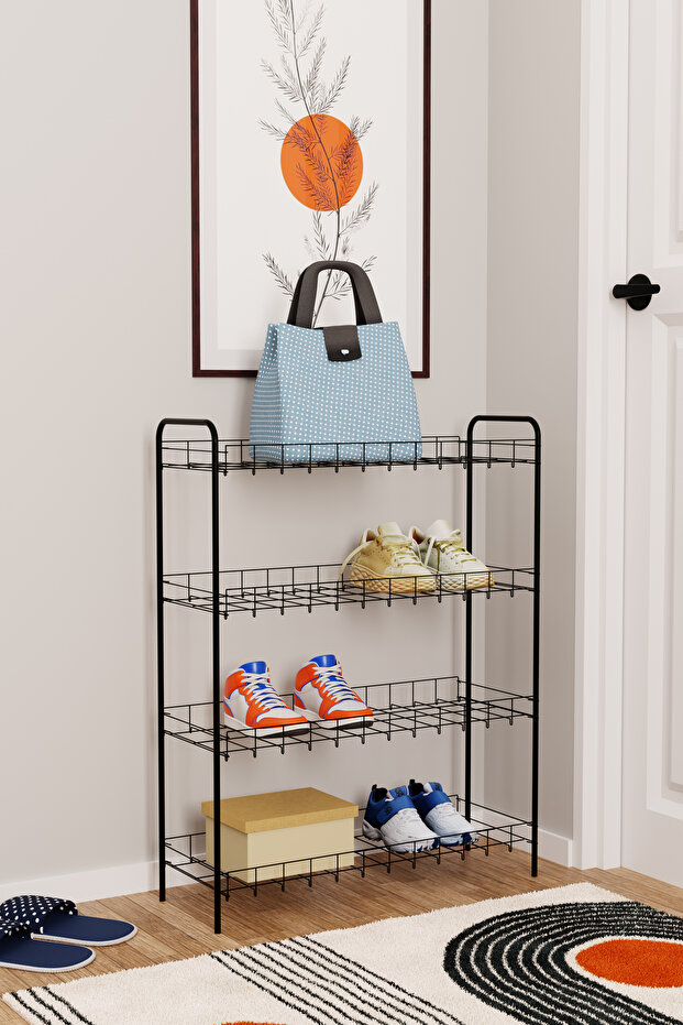 Dekoratif Metal Ayakkabılık | Metal Ayakkabılık | Telli Ayakkabılık - 1