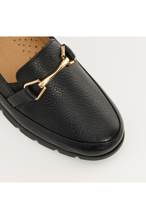 Clanton-tr - Siyah Kadın Loafer - 5