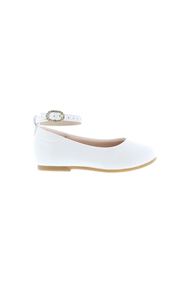 Infant Girls Closed/Flat Shoes White | Made In Brazil