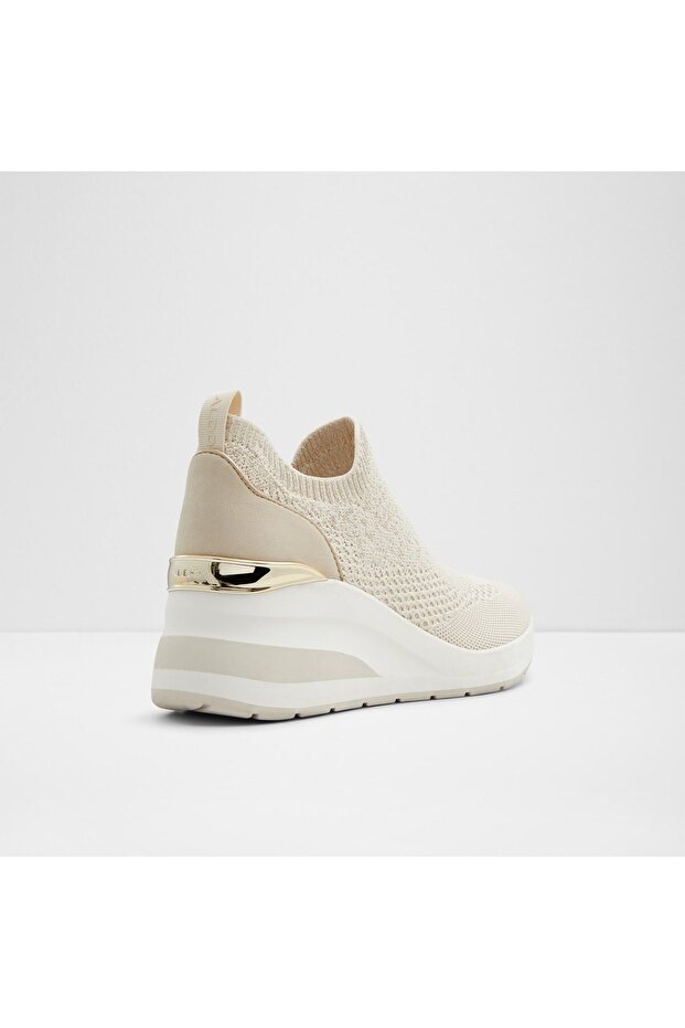 SEVAN - Ekru Kadın Sneaker - 2