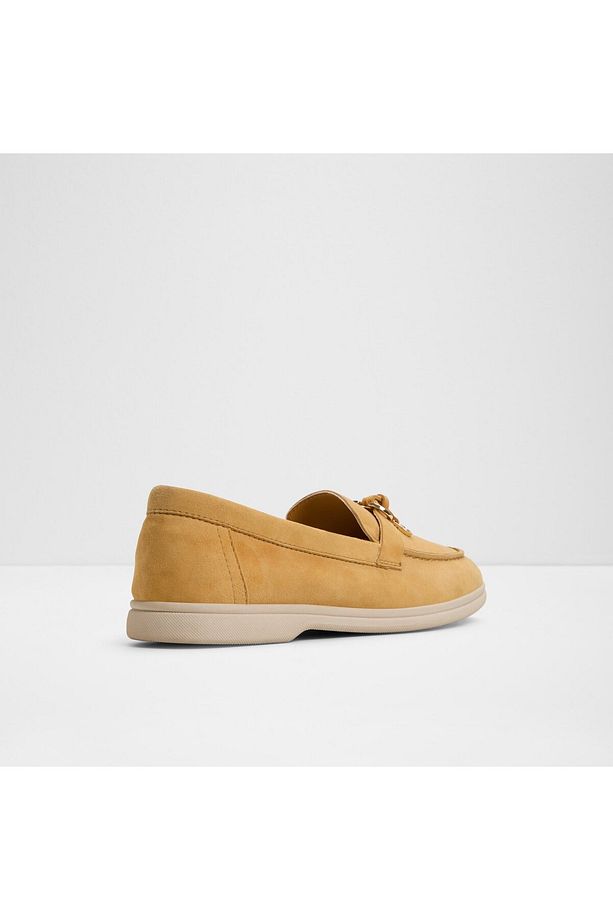 CRERAS-IN - Kadın Hakiki Deri Sarı Loafer & Mokasen - 2