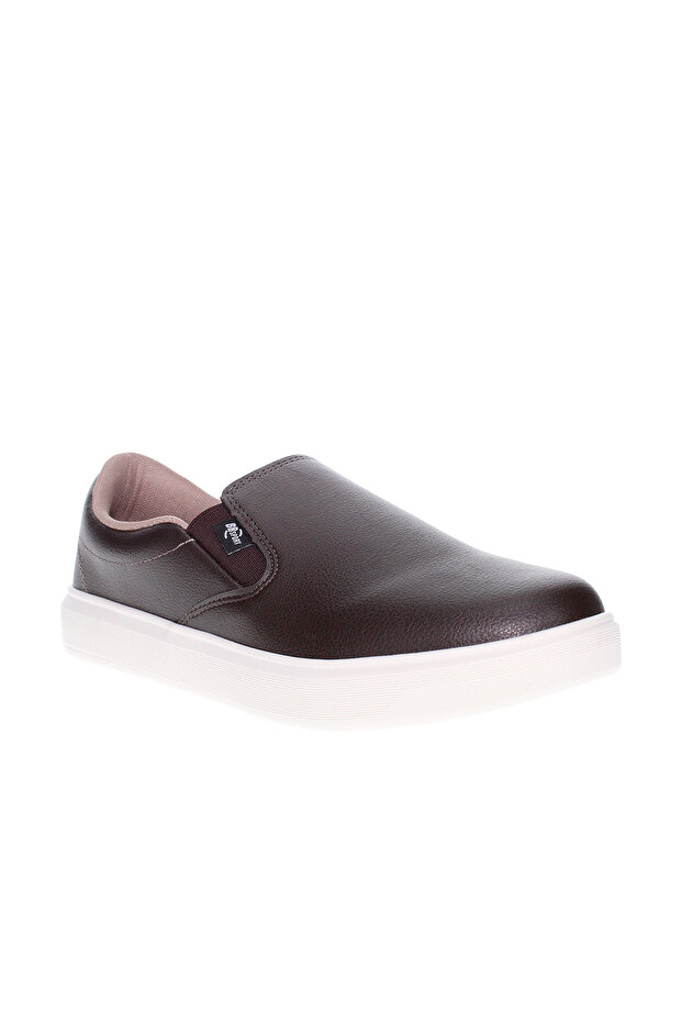 Mens Casual Slip On Coffee | Made In Brazil