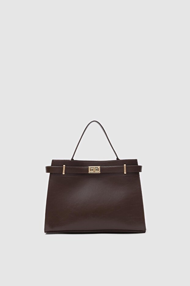 Blaze Hand and Crossbody Bag Brown