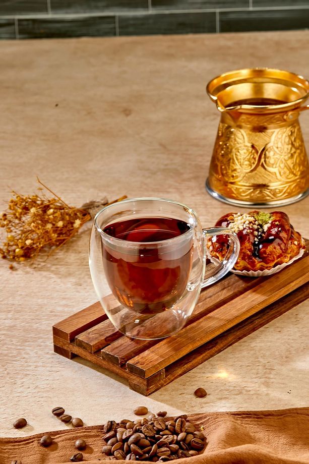 Çift Cidarlı Isıya Dayanıklı Cam Bardak – Kulplu - TEKLİ - 3