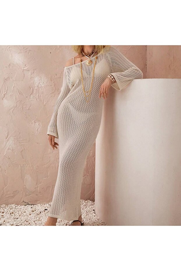 AJURLU PLAJ ELBİSESİ - 7