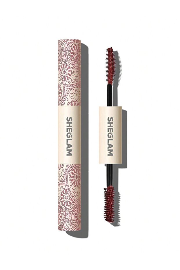 All-In-One Volume & Length Mascara-Waterproof Burgundy 4Gx2