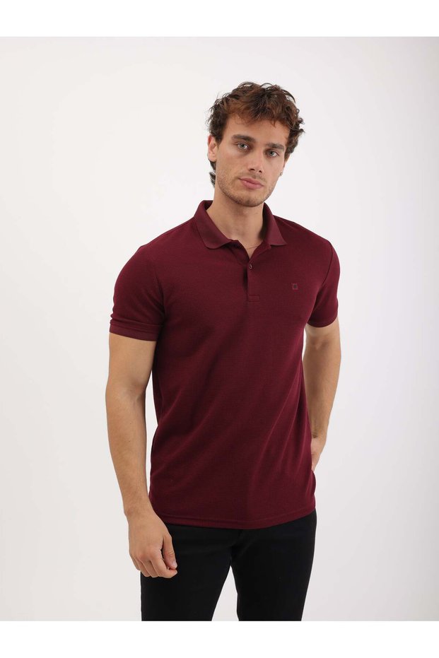 Herren Regular Fit Polohemd Wafil Basic T-Shirt
