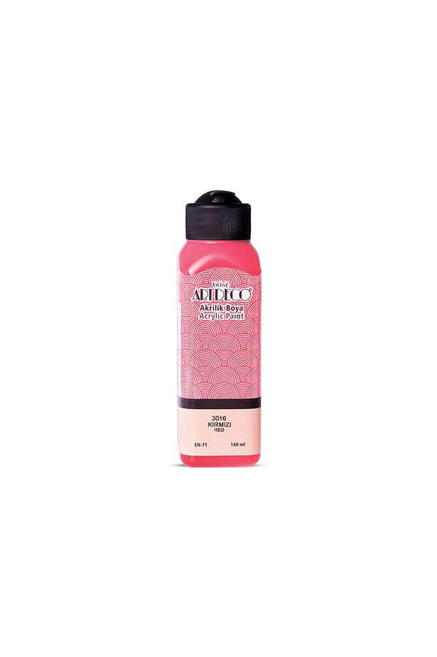 Akrilik Boya 140ml Kırmızı 3016 - 1