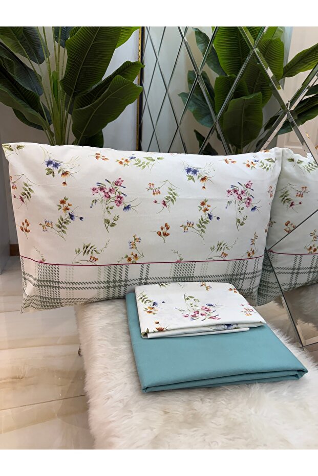 Life Single Bed Sheet Pillow Set - 5